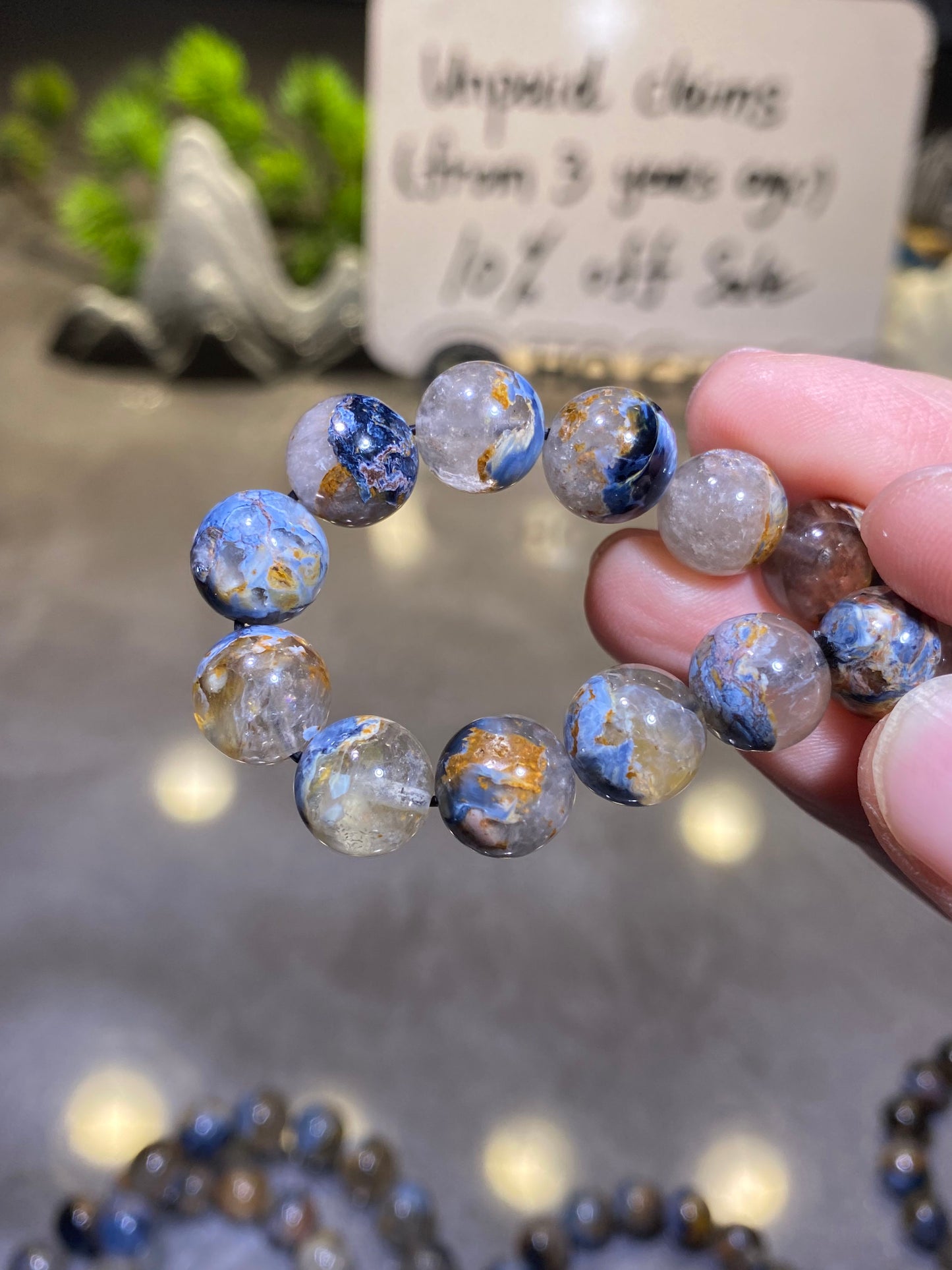 Natural Pietersite in Quartz with Free Certificate High Quality Crystal Bracelet Wholesale Collection Level