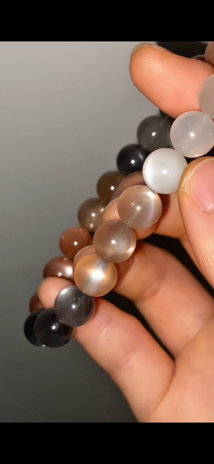 TQ Mixed Colors Moonstone & Sunstone