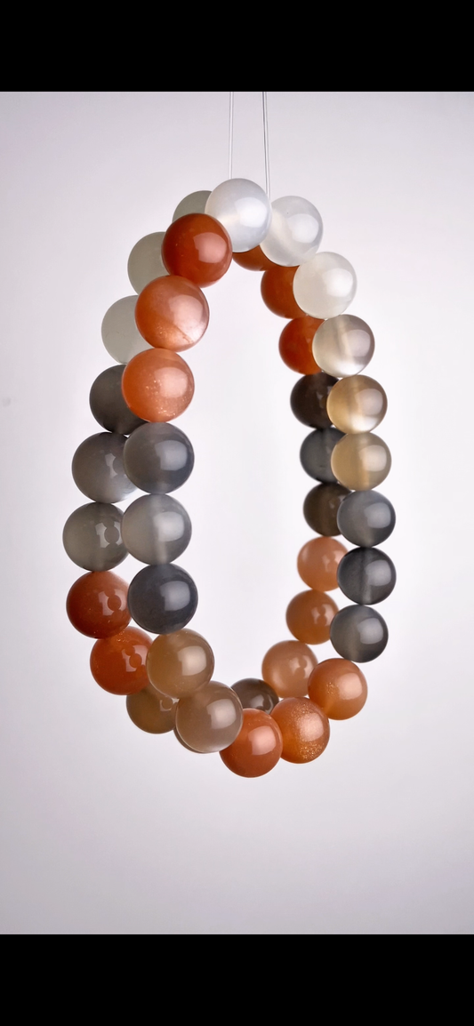 TQ Mixed Colors Moonstone & Sunstone