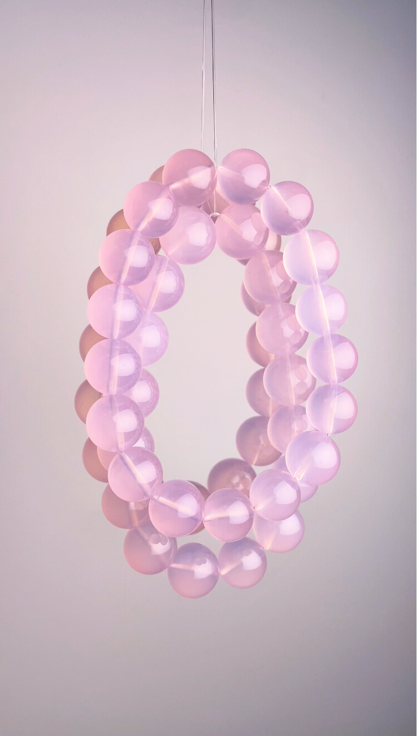 TQ & Rare Milk Pink Rose Quartz