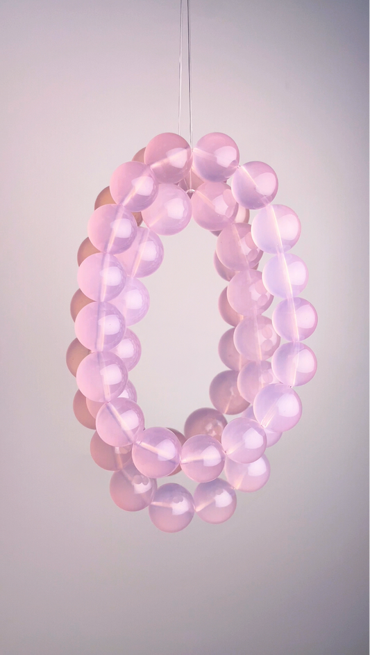TQ & Rare Milk Pink Rose Quartz