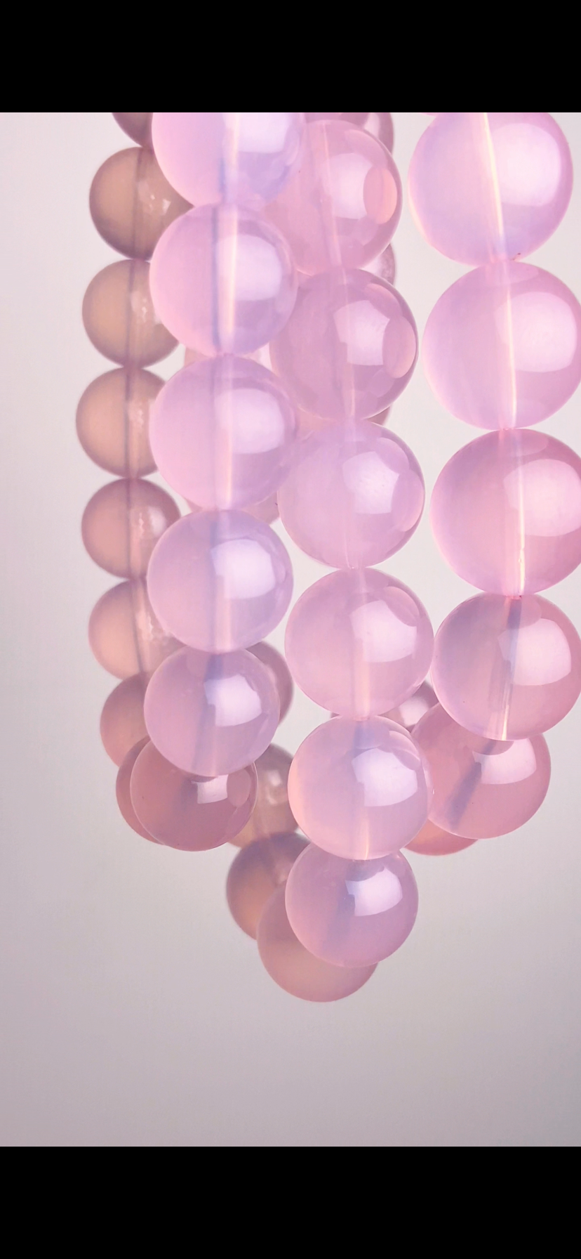 TQ & Rare Milk Pink Rose Quartz