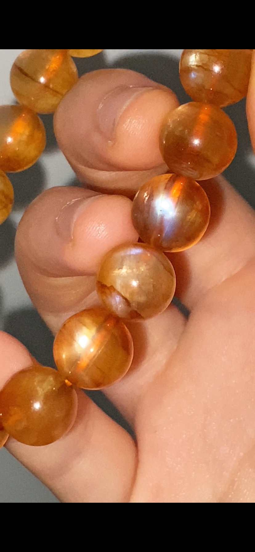 Rare Orange Andesine Labradorite