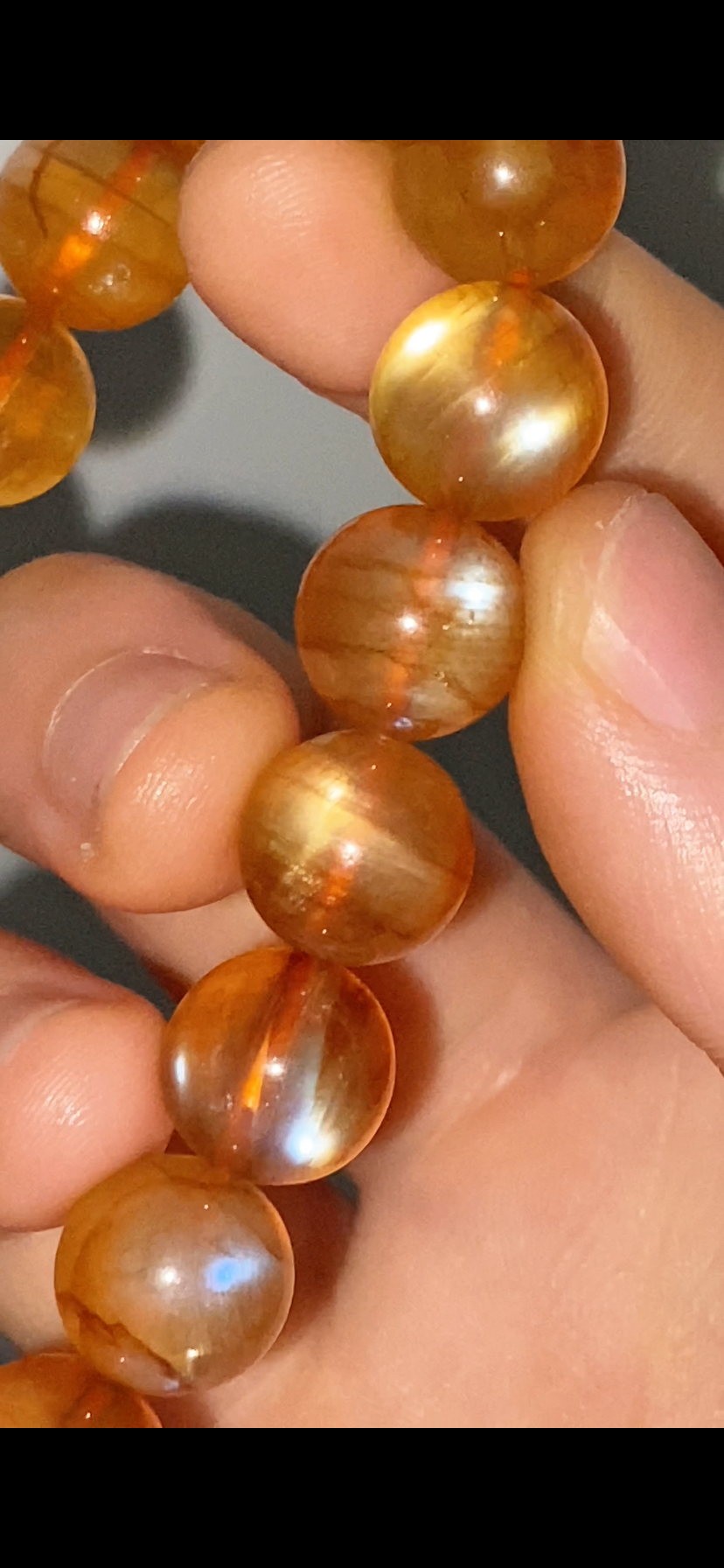 Rare Orange Andesine Labradorite