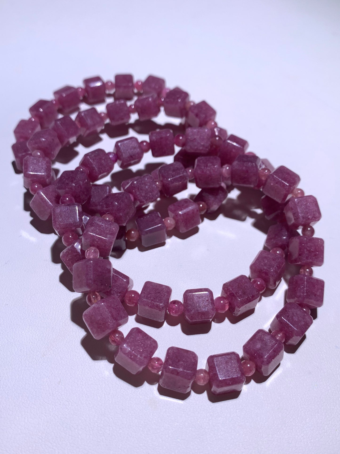 052 Pink Tourmaline cube