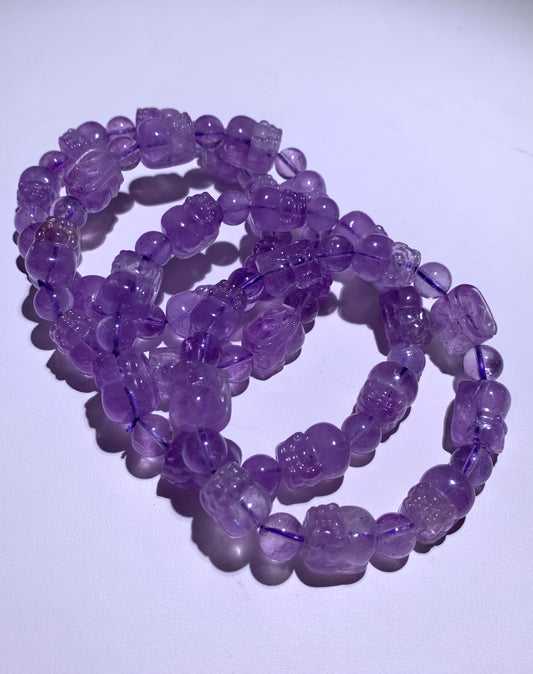 043 Lavender Amethyst Pixiu