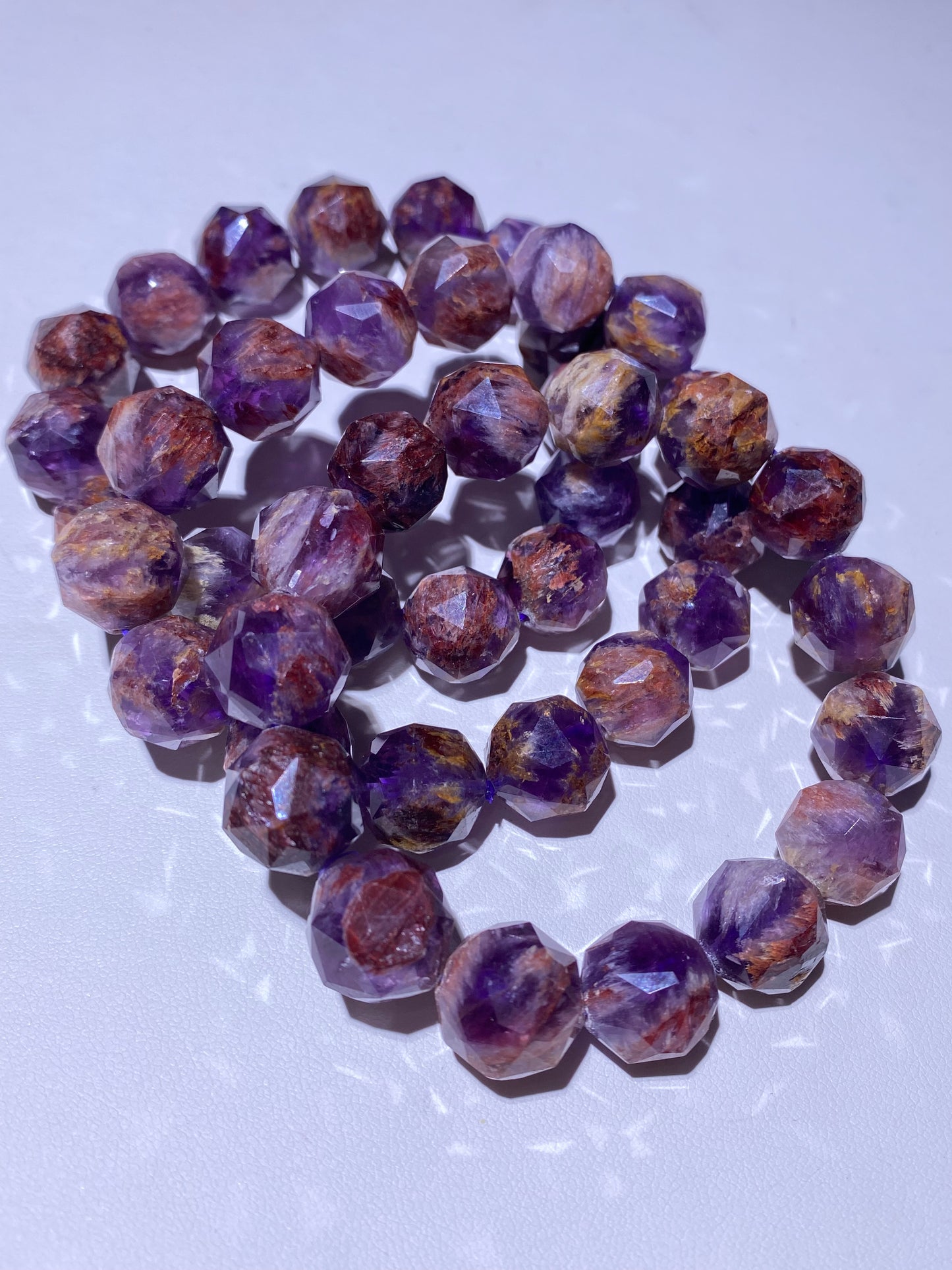 006 Faceted Purple Garden Quartz