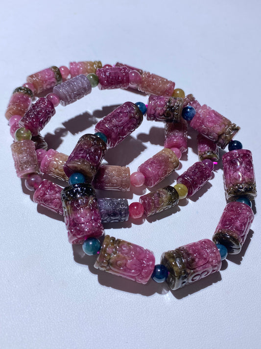 126 Watermelon Tourmaline Barrel