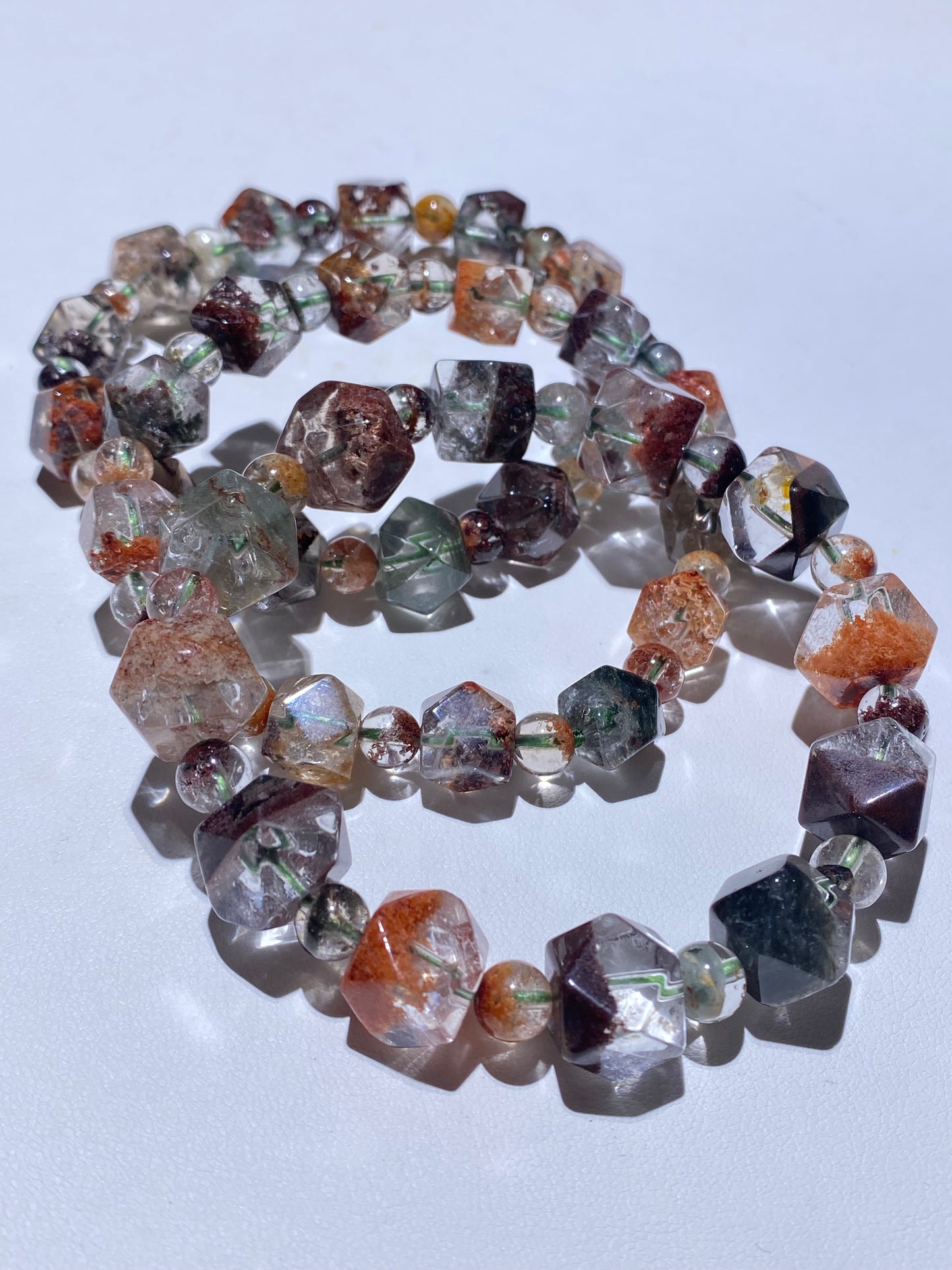 145 Faceted  Garden Quartz